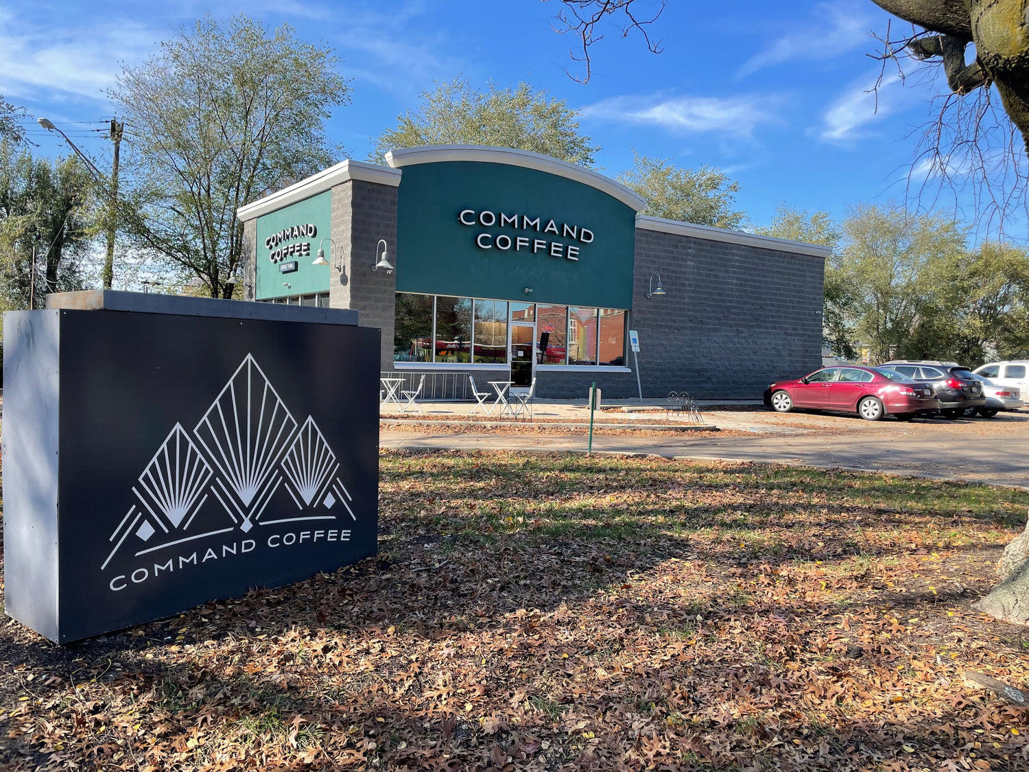 command coffee exterior