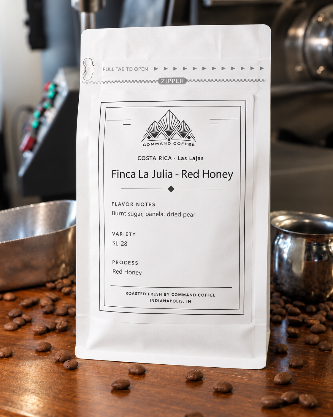 Costa Rica Las Lajas Finca La Julia Red Honey coffee bag
